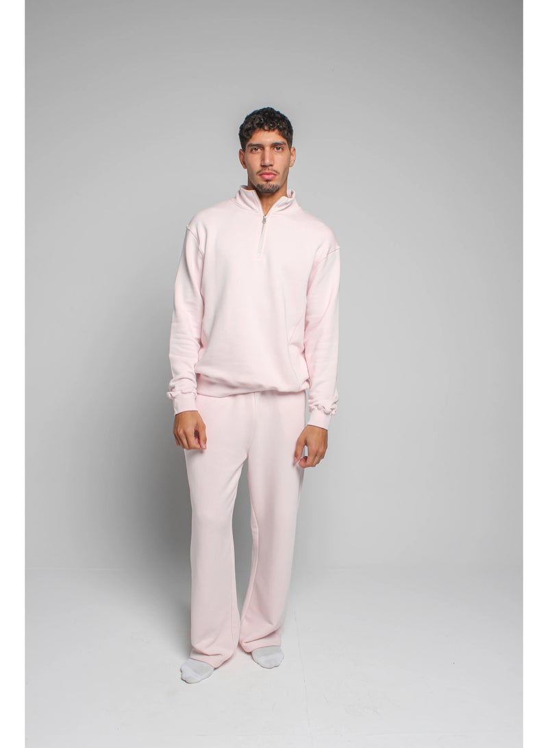 Basic Look Quarter zip Milton Sweatshirt - Image 3